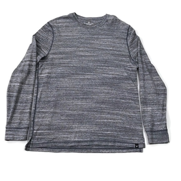 Blue and white Long sleeve shirt by American Eagle Outfitters - Picture 1 of 6